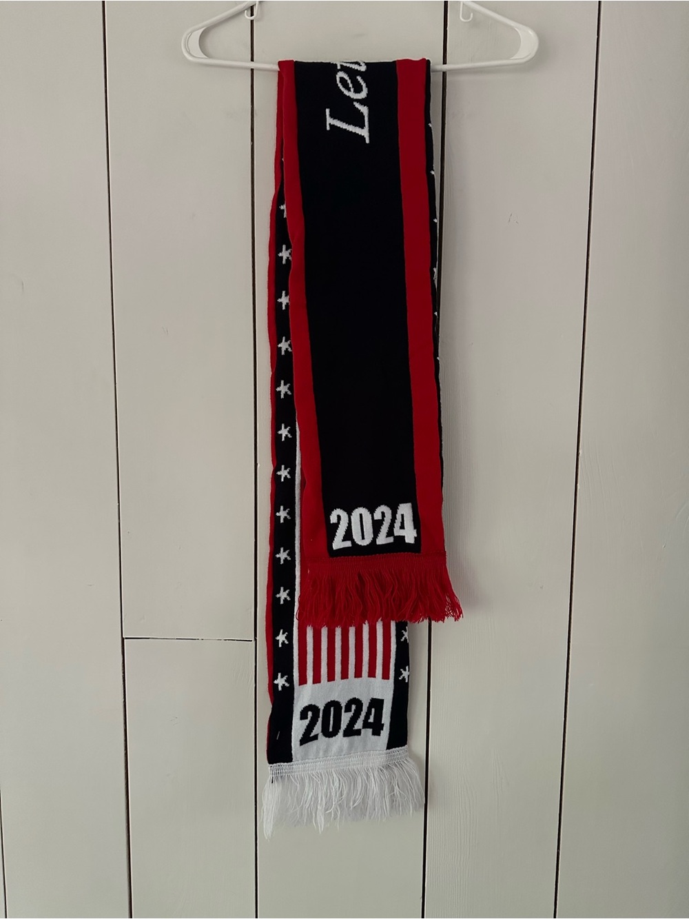 THOM BROWNE Let's Win This Harris for President 2024 Scarf - SOLD OUT! - Picture 3 of 7